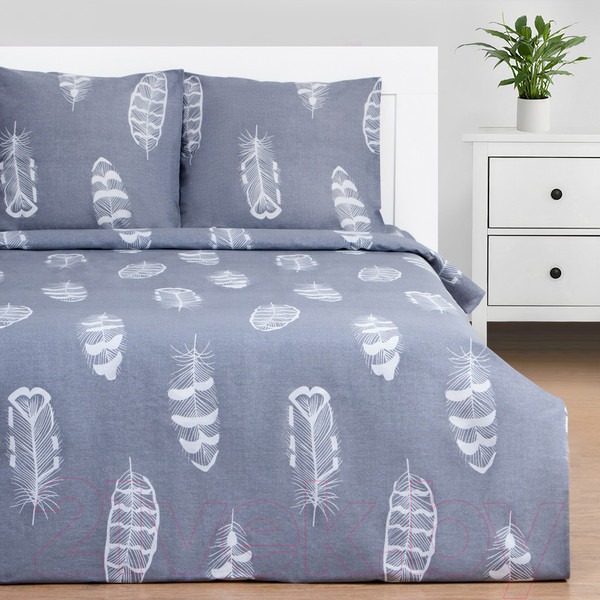 Изображение товара Комплект постельного белья Этель Перья / 9226765