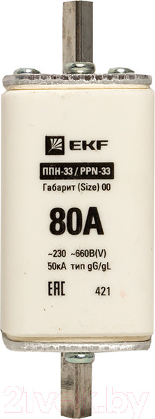 Изображение товара Предохранитель плавкий EKF PROxima fus-33/160/80
