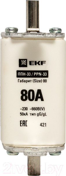 Изображение товара Предохранитель плавкий EKF PROxima fus-33/160/80