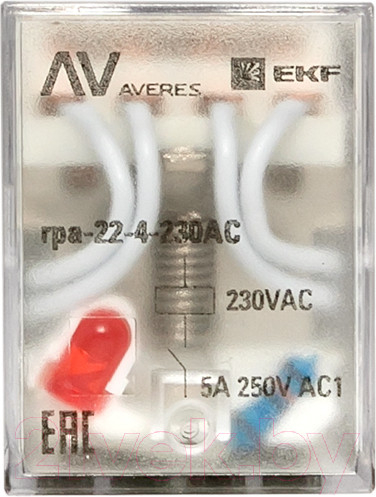 Изображение товара Реле промежуточное EKF Averes rpa-22-4-230AC