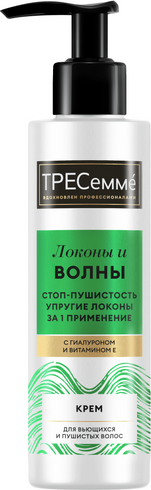 Изображение товара Крем для волос Tresemme Curls Waves для вьющихся и пушистых волос (160мл)
