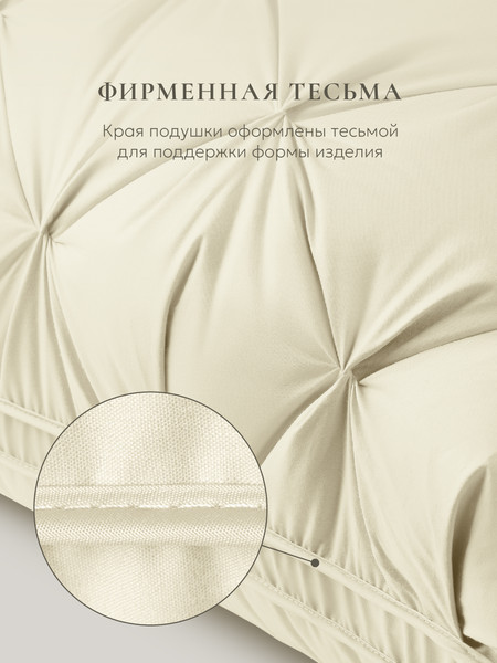 Изображение товара Подушка для сна Espera DeLux champagne 3D ЕС-6046 (45x65)