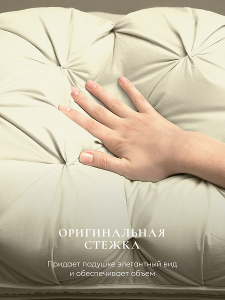 Изображение товара Подушка для сна Espera DeLux champagne 3D ЕС-6046 (45x65)