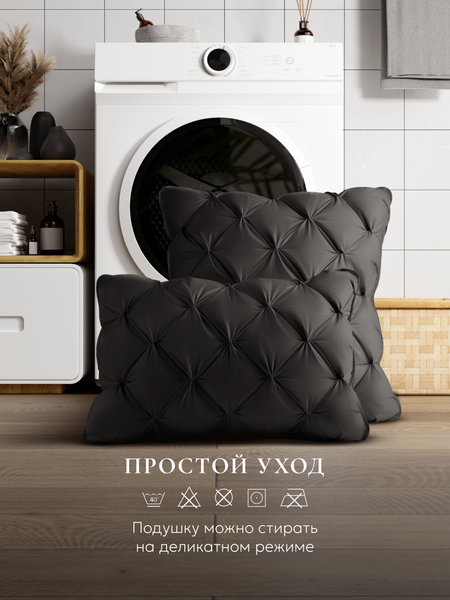 Изображение товара Подушка для сна Espera DeLux graphite 3D ЕС-5988 (65x65)
