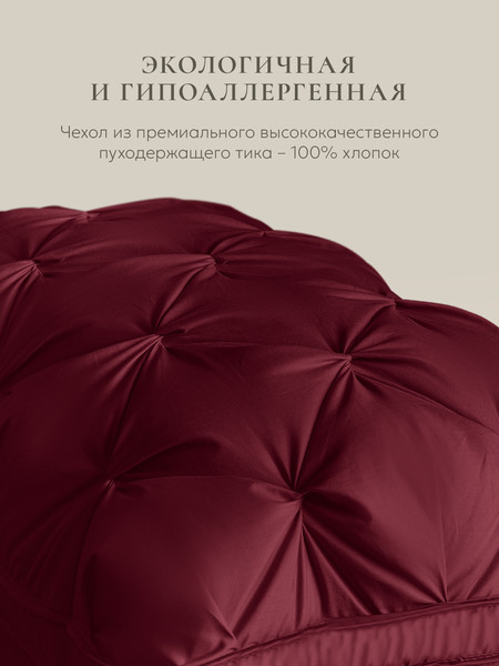 Изображение товара Подушка для сна Espera DeLux wine 3D ЕС-5797 (45x65)
