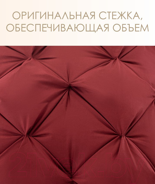 Изображение товара Подушка для сна Espera DeLux wine 3D ЕС-5995 (65x65)