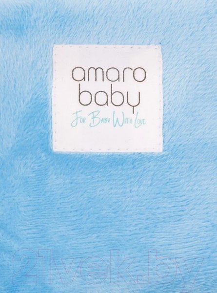 Изображение товара Пояс-грелка детская Amarobaby Warm Hugs / AB2166WH/19 (голубой)