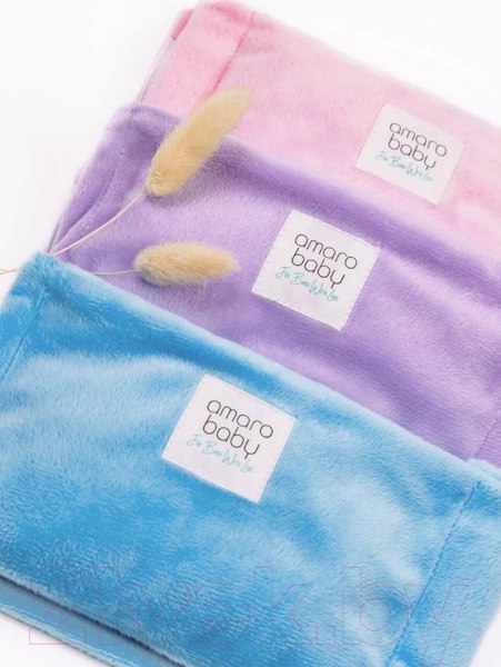 Изображение товара Пояс-грелка детская Amarobaby Warm Hugs / AB2166WH/19 (голубой)