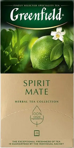 Изображение товара Чайный напиток GREENFIELD Spirit Mate (25пак)