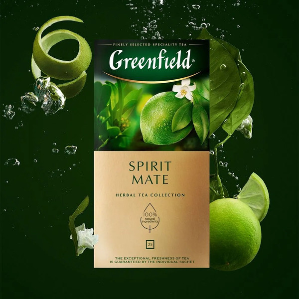 Изображение товара Чайный напиток GREENFIELD Spirit Mate (25пак)
