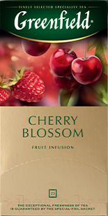 Изображение товара Чайный напиток GREENFIELD Cherry Blossom (25пак)