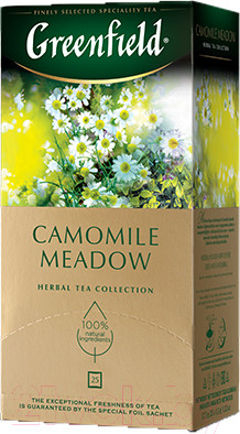 Изображение товара Чайный напиток GREENFIELD Camomile Meadow (25пак)