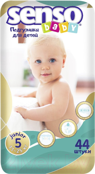 Изображение товара Подгузники детские Senso Baby Junior 5 (44 шт)