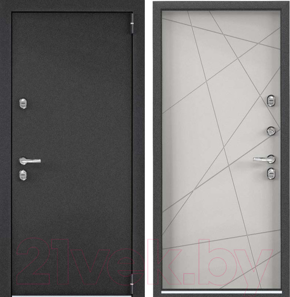 Изображение товара Входная дверь Torex Снегирь Pro МP-19 (95x205, правая)