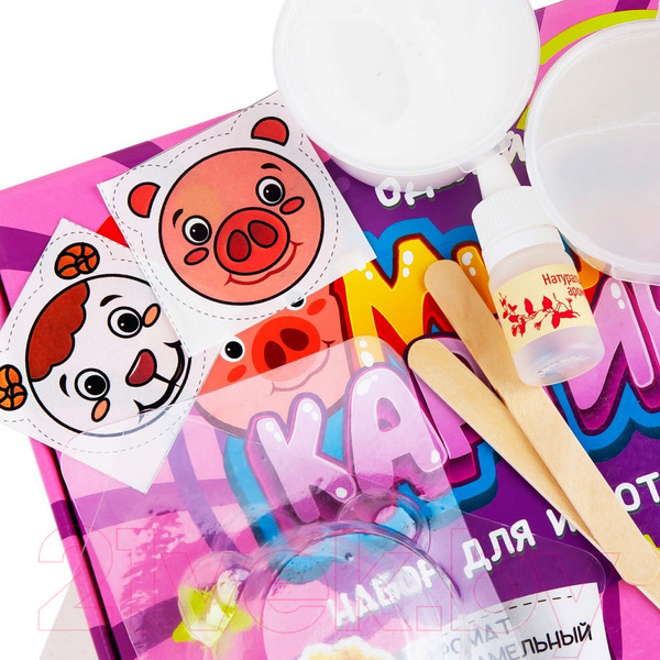 Изображение товара Набор для изготовления мыла Инновации для детей Мыло-картинка. Свинка и барашек / 774