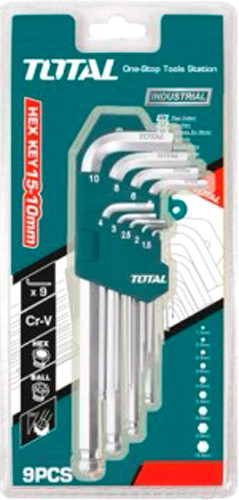 Изображение товара Набор ключей TOTAL THT106292 (9шт)