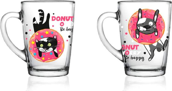 Изображение товара Кружка ОСЗ Donut Worry / 2-07с1334-40ДЗ