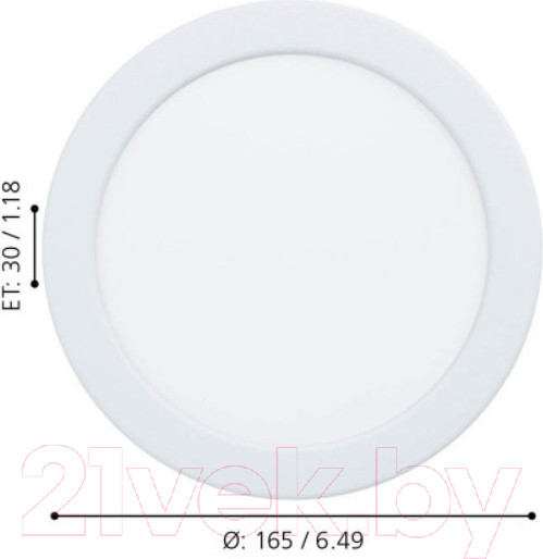 Изображение товара Точечный светильник Eglo Fueva 5 99207