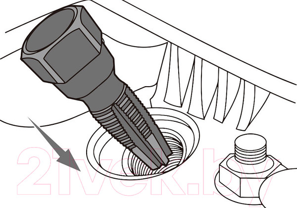 Изображение товара Набор футорок для восстановления резьбы Thorvik SPTRS145