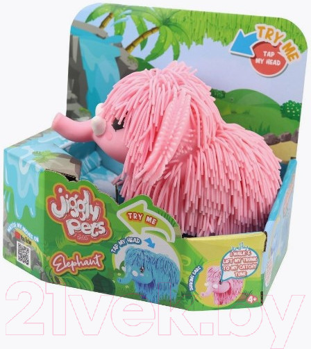 Изображение товара Интерактивная игрушка Jiggly Pets Мамонтенок / 40393