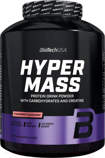 Изображение товара Гейнер BioTechUSA Hyper Mass (2270г, клубника)
