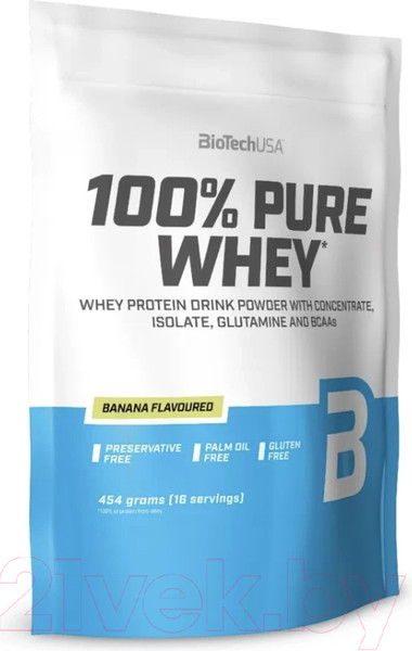 Изображение товара Протеин BioTechUSA 100% Pure Whey (1кг, печенье-крем)