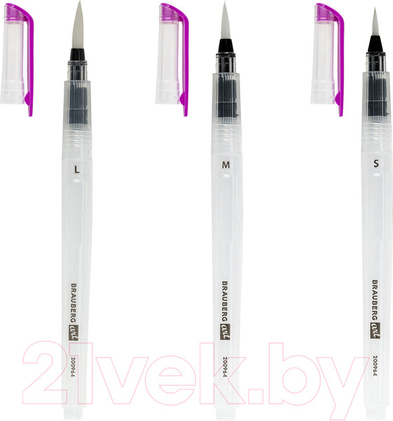 Изображение товара Набор кистей Brauberg Art Debut / 200964 (3шт)