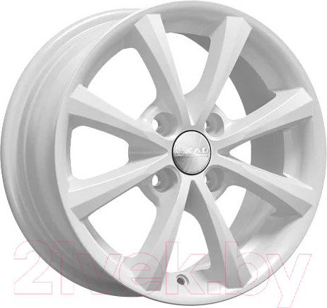 Изображение товара Литой диск SKAD Каллисто 13x5.5" 4x100мм DIA 67.1мм ET 35мм Белый