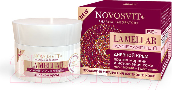 Изображение товара Крем для лица Novosvit La Mellar Против морщин и истончения кожи Дневной (50мл)