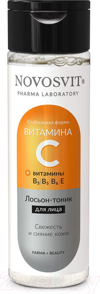 Изображение товара Лосьон для лица Novosvit Тоник С витамином С (200мл)