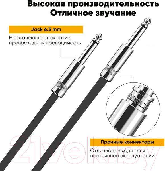 Изображение товара Кабель Leem 2CP-10 (3м)