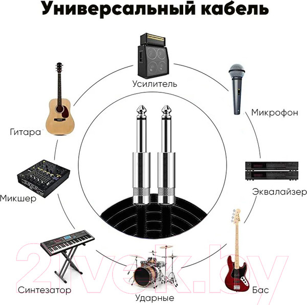 Изображение товара Кабель Leem 2CP-10 (3м)