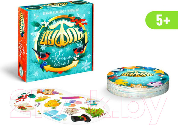 Изображение товара Настольная игра Лас Играс Дуббль. С Новым годом / 4971021