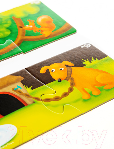 Изображение товара Развивающий игровой набор Baby Toys Кто где живет? / 02512