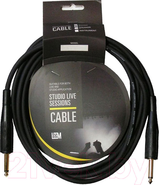 Изображение товара Кабель гитарный Leem SRN-20 (6.09м)