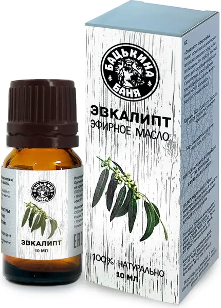 Изображение товара Эфирное масло Бацькина баня Эвкалипт / 16012 (10мл)