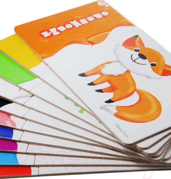 Изображение товара Развивающая игра Baby Toys Учим цвета / 02515 (20эл)
