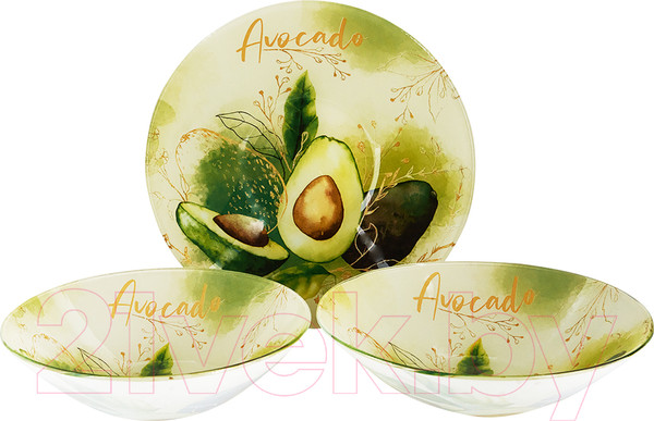 Изображение товара Набор салатников Appetite Avocado ST-06-AV (3шт)