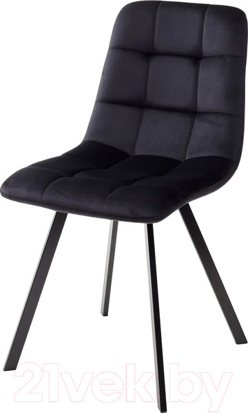 Изображение товара Стул M-City Chilli-Q Square / 629M04899 (Bluvel-19 черный велюр/черный)