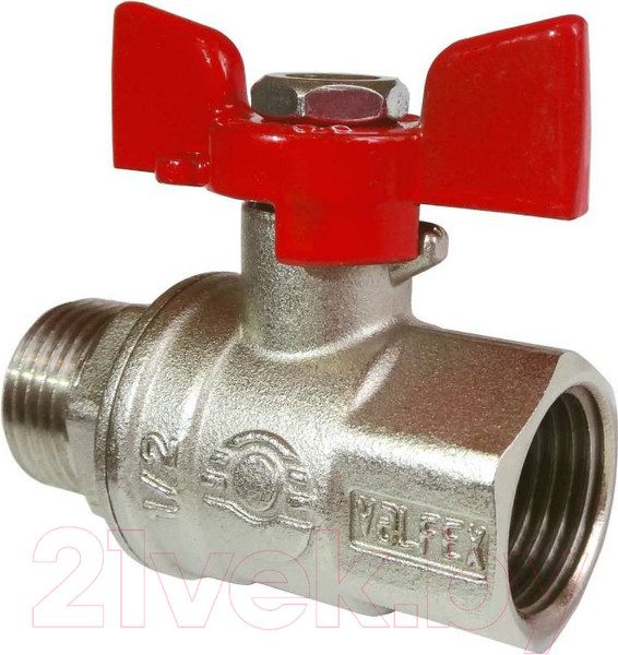 Изображение товара Шаровой кран Valfex ВР/НР 1/2" / VF.218.NB1.012.PREMIUM (ручка-бабочка)