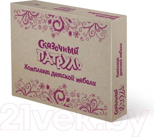 Изображение товара Комплект мебели с детским столом Ника СПР2/1 Сказочный патруль