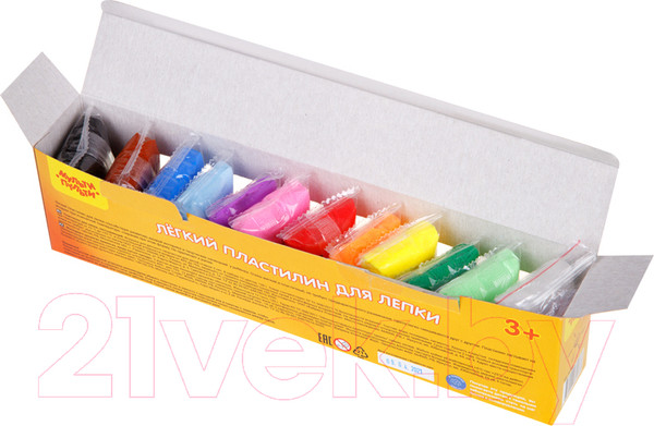 Изображение товара Пластилин легкий Мульти-пульти ЛП_38966 (12цв)