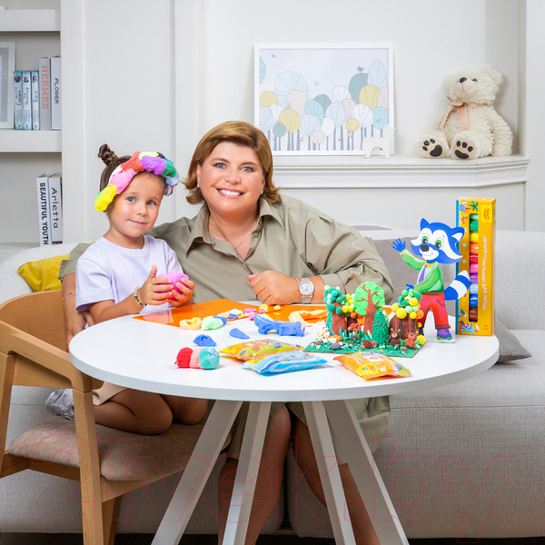 Изображение товара Пластилин легкий Мульти-пульти ЛП_43190 (6шт, индиго)