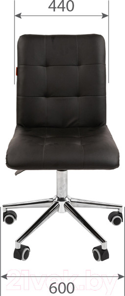 Изображение товара Кресло офисное Chairman 030 (ткань T-75 бирюзовый/хром)
