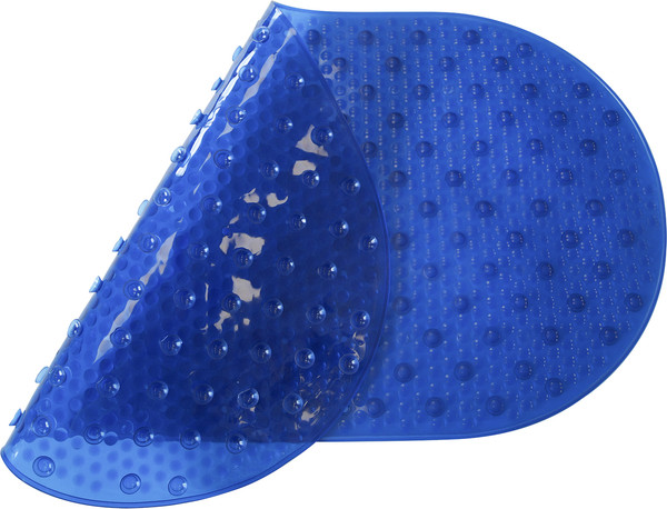 Изображение товара Коврик на присосках Вилина Массажный 6807 (39x69, синий)