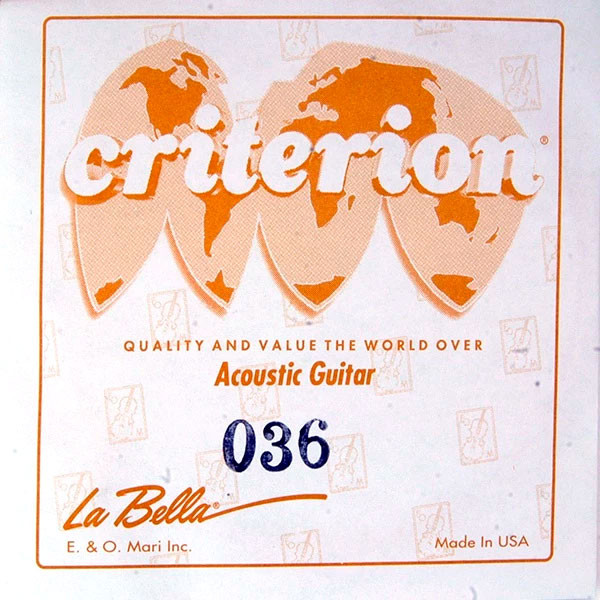 Изображение товара Струна для акустической гитары La Bella CGW036