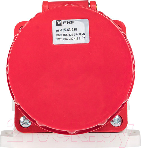 Изображение товара Розетка силовая EKF ps-135-63-380