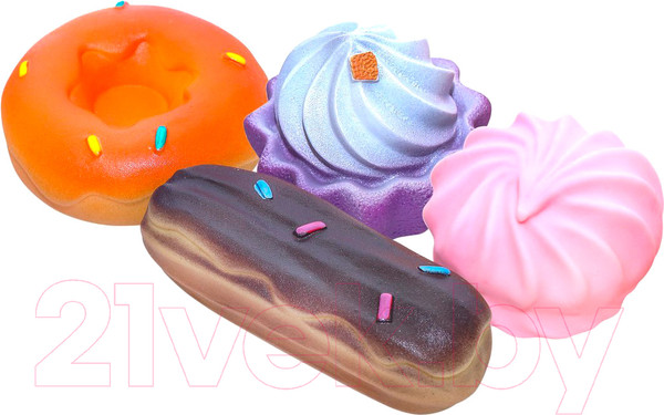 Изображение товара Набор игрушечных продуктов Огонек Сладкая выпечка / С-1638