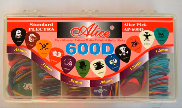 Изображение товара Набор медиаторов Alice AP-600D (600шт)