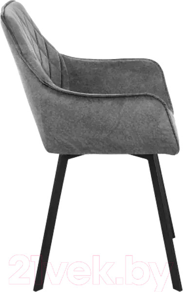 Изображение товара Стул СоюзРегионПоставка Бостон СРП-156 (муар черный/лофт сильвер светло-серый)